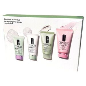 Clinique 4 Piece Cleansing Set, travel size